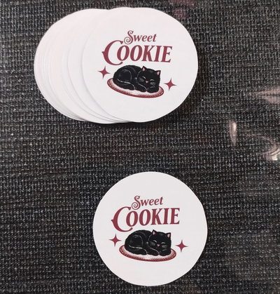 Stickers de papel para packaging