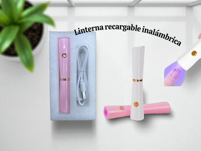 Linterna inalámbrica recargable 