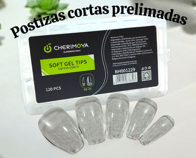 Postizas súper cortas coffin cherimoya 