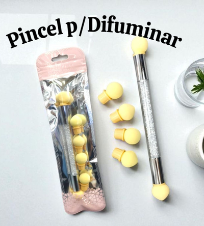 Set de pinceles p/difuminar con resp
