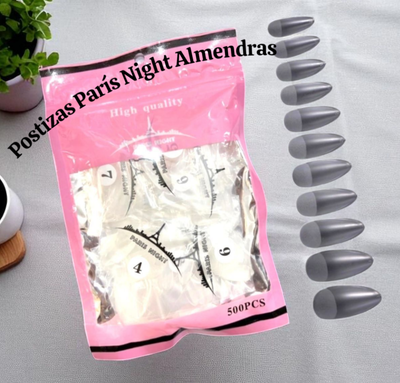 Postizas Almendras París Night x500 prelimadas 
