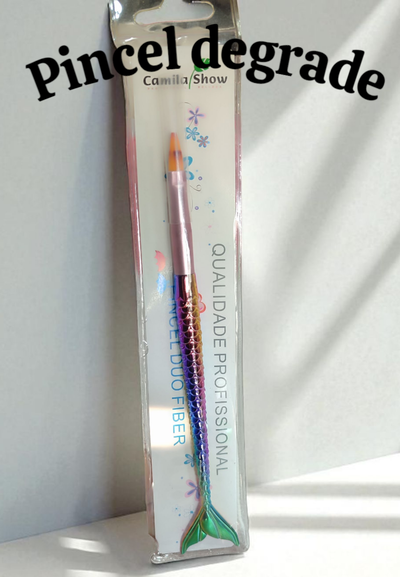 Pincel degrade cola de sirena 