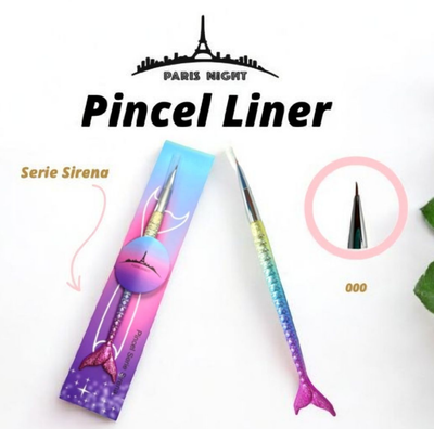 Pincel liners cola de sirena 