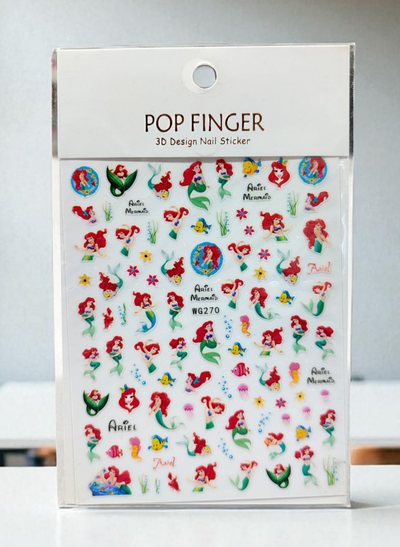 Stickers personajes Nails 