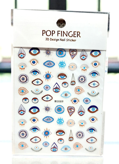 Sticker Nails varios motivos 