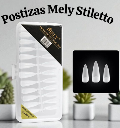 Postizas Mely Stiletto prelimadas x240 u