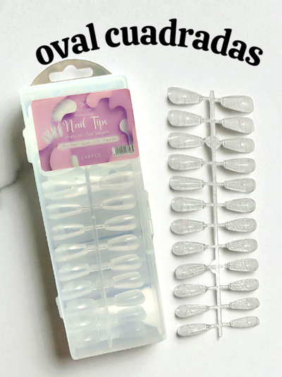 Postizas oval cuadradas city girl 