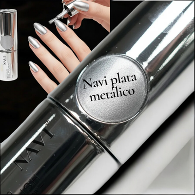 Navi metalizado plata 