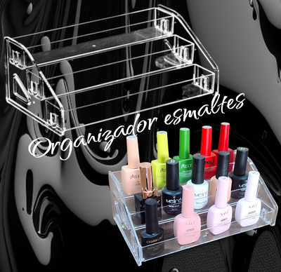 Organizador para esmaltes Acrílico París Night 