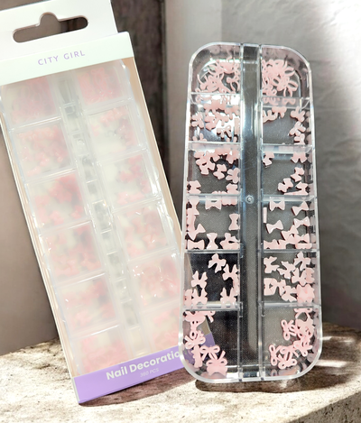 Deco Moñitos rosas city girl diferentes modelos 