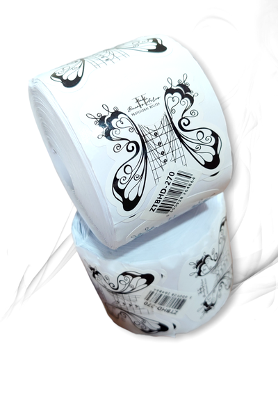 Moldes Mariposa blanco y negro 