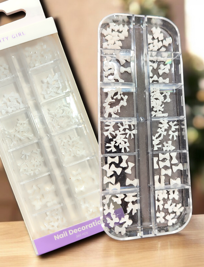 Deco moñitos blancos city girl diferentes mod