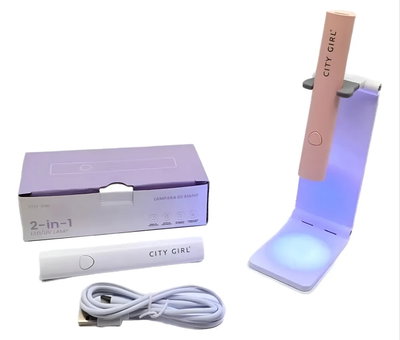 Linterna con soporte city girl 