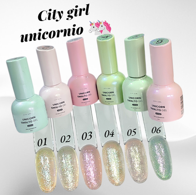 Smalto city girl unicornio 