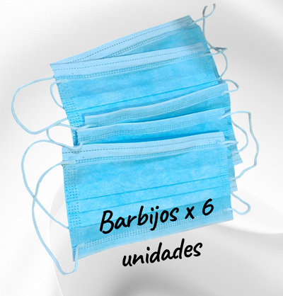 Barbijos x6unidades 