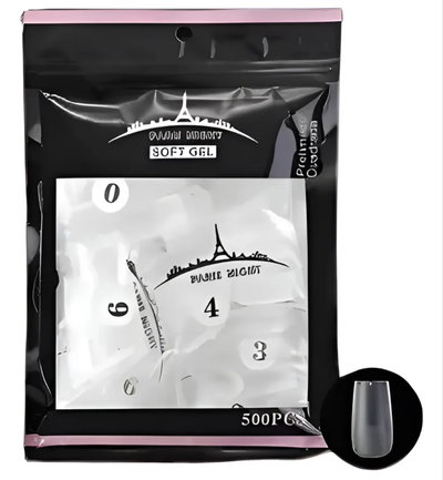 Postizas cuadradas prelimadas París Night 