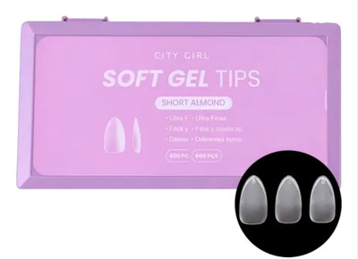 Postizas caja x 600 unid Almond Almendras prelimadas 