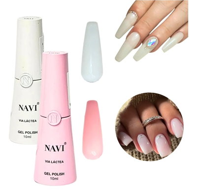 Via Láctea Navi Rosa y blanco