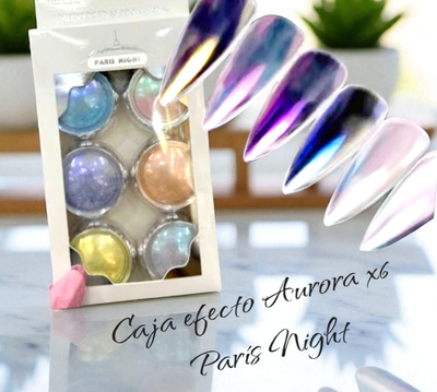 Efecto Aurora caja x6 París Night 