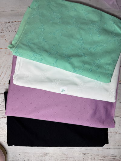 Pack n° 26-- retazos 1,5x0.5m 4 cortes