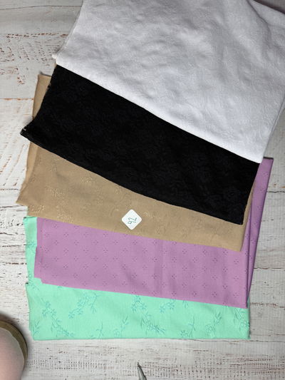 Pack n° 42-- retazos 0,75x0,5m 5 cortes