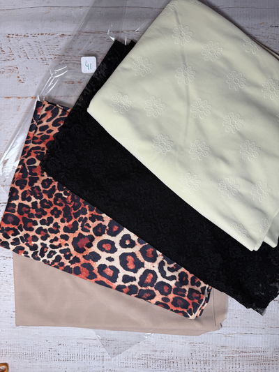 Pack n° 41-- retazos 1,5x0.5m 4cortes