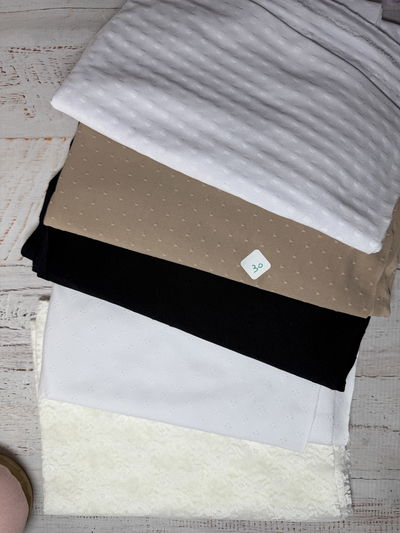 Pack n° 30-- retazos 0,75x0,5m 5 cortes