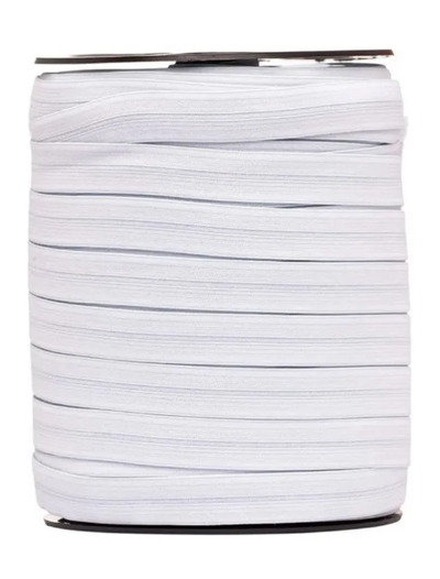 Elástico partido New pampa blanco *** 1 rollo**