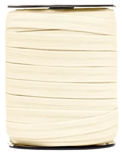 Elástico partido New pampa hueso*** 1 rollo**