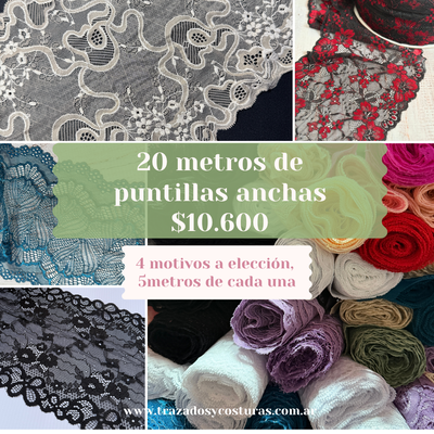 20 metros de puntilla a elección