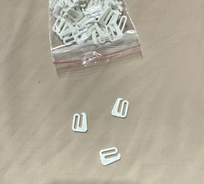 Correderas 10mm blancas x 100u