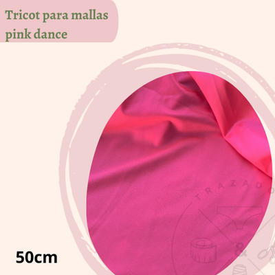 Tricot para malla pink dance 50cm