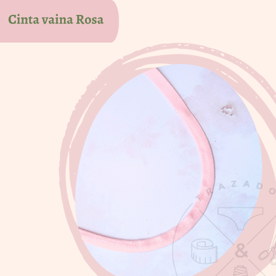 Vaina rosa por metro