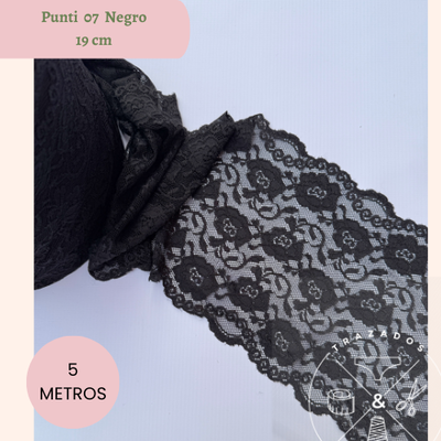 Punti 7 negro x5 metros