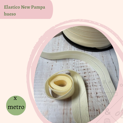Elástico partido New pampa hueso x 5 metros