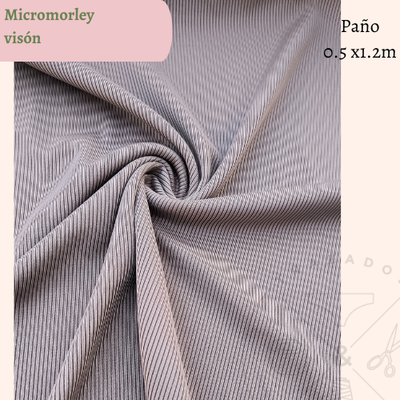 Morley liviano c/lycra visón 50cm