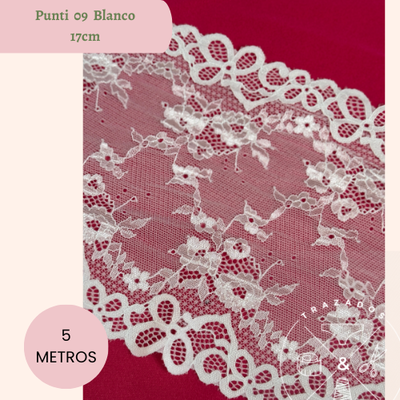 Punti 09 blanca x 5 metros