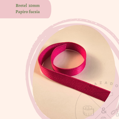 Bretel Papiro Fucsia x 5 metros