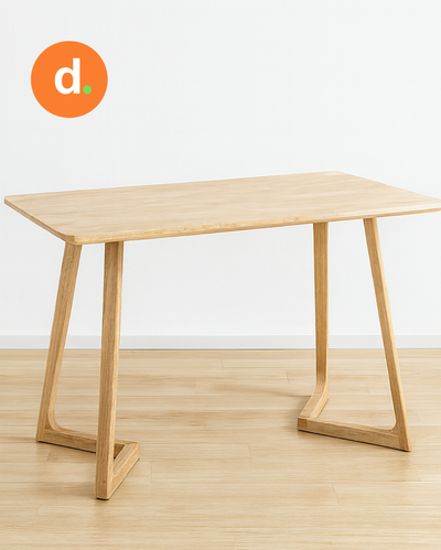 Mesa Escandinava 1,40x80 madera maciza