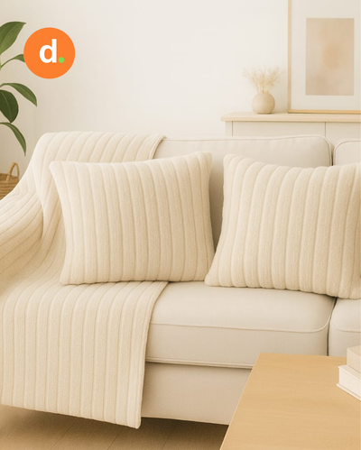 Combo manta + 2 almohadones