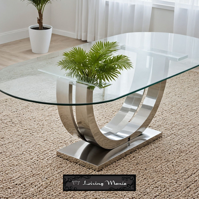 Mesa Monet de acero inoxidable (-31 OFF EN SHOWROOM)