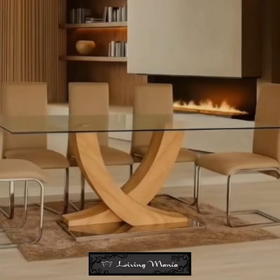 Mesa Luna + 6 sillas Ergo cromadas (-32%OFF ABONANDO EN SHOWROOM)