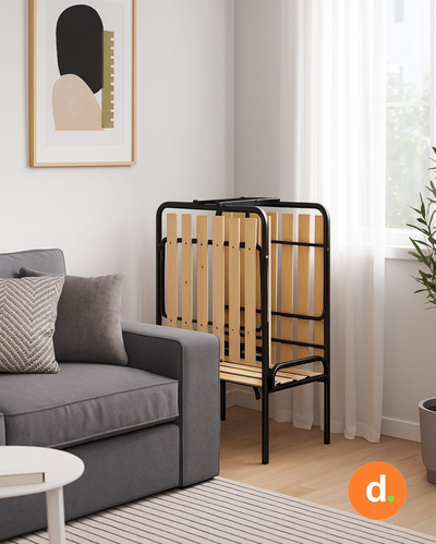 Catre plegable de 1 plaza