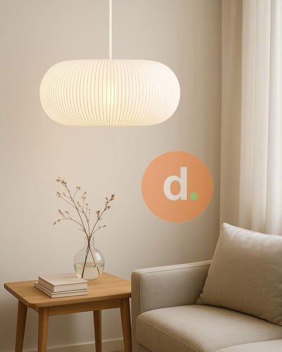 Lampara Colgante Ruth 3D