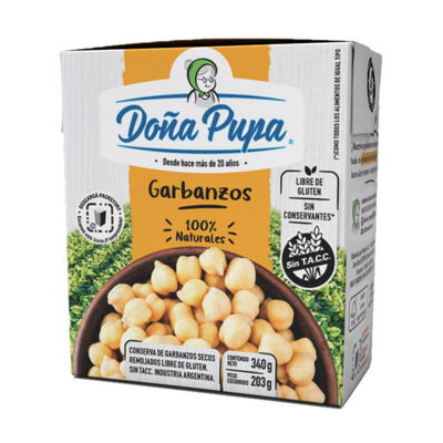 Garbanzos Doña Pupa 340gr 