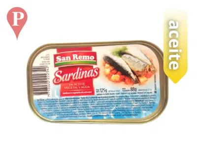 Sardinas San Remo 125gr 