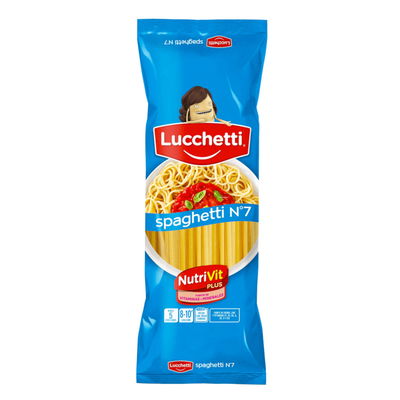 Fideos lucchetti Spaguetti 500gr 