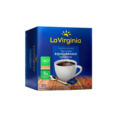 Cafe en saquitos La virginia x20 saq.
