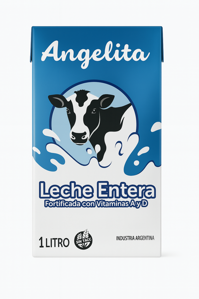 Leche entera Angelita 1lt 
