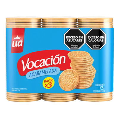 Galletas Vocacion Azucaradas x3  